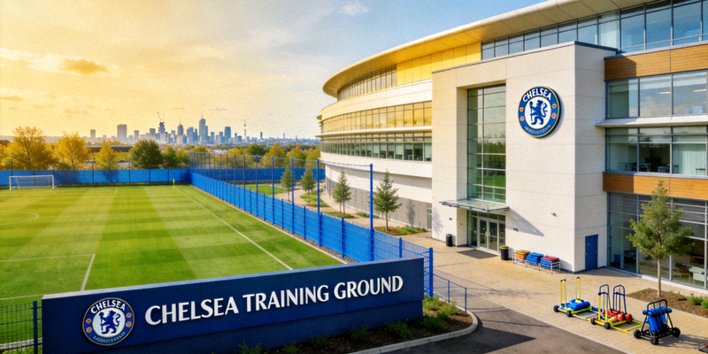 英超切尔西俱乐部训练基地外景